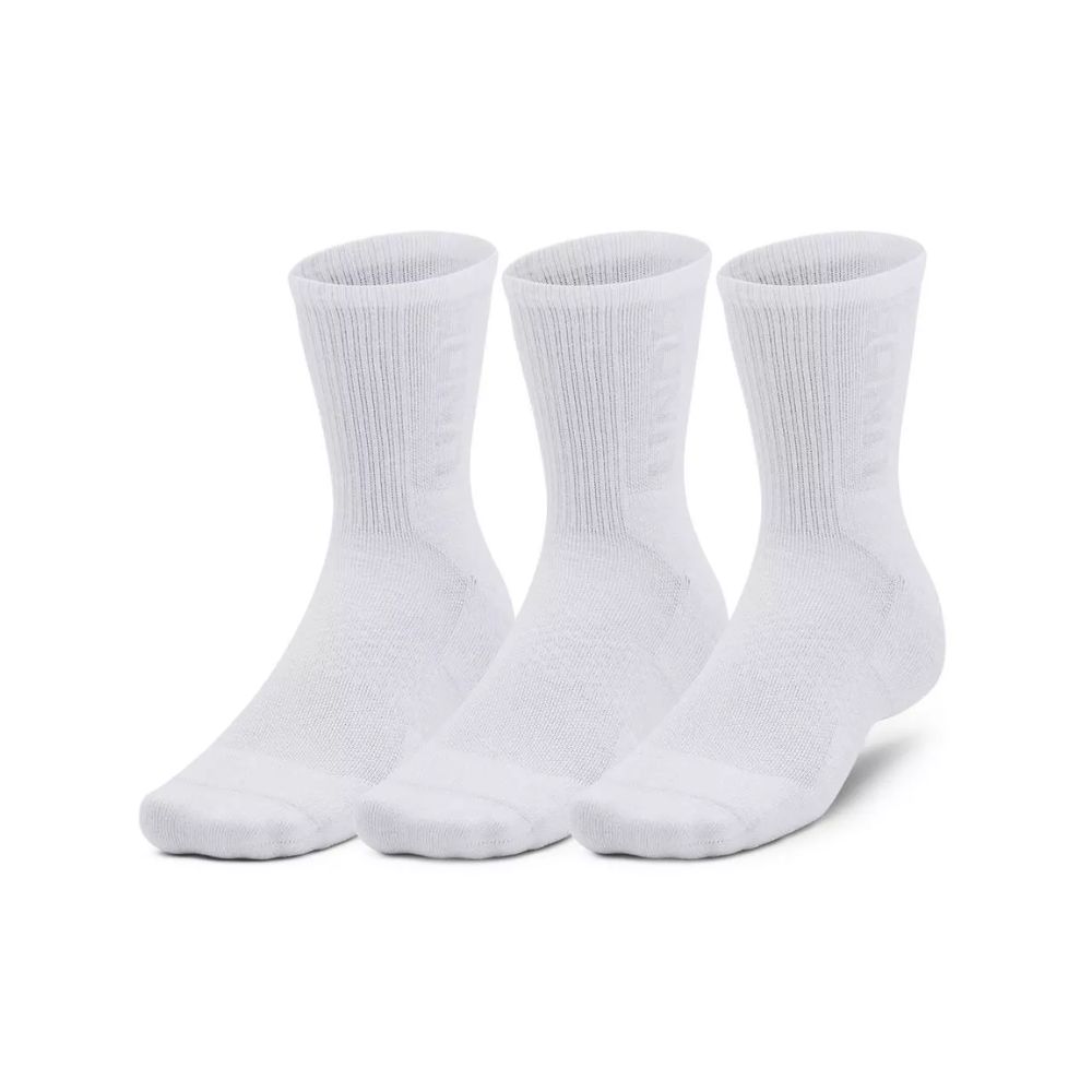 JOM5 (10) Under Armour White Crew Socks – Everyday Athletic Essentials - Image 1