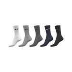 Multi-Color Crew Socks Set – Breathable Everyday Wear